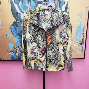 ic Collection Jacket Mulicolor Paisley